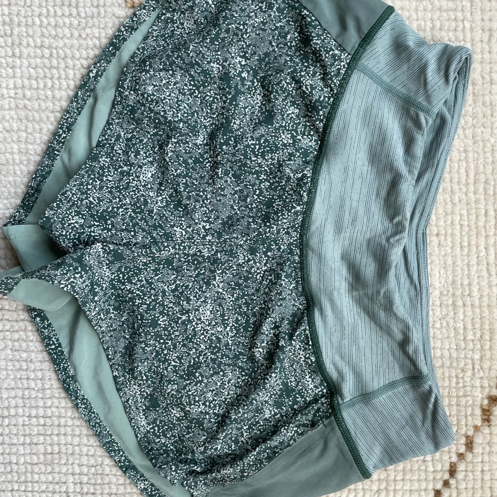 Outdoor Voices green “Hudson” shorts in XS